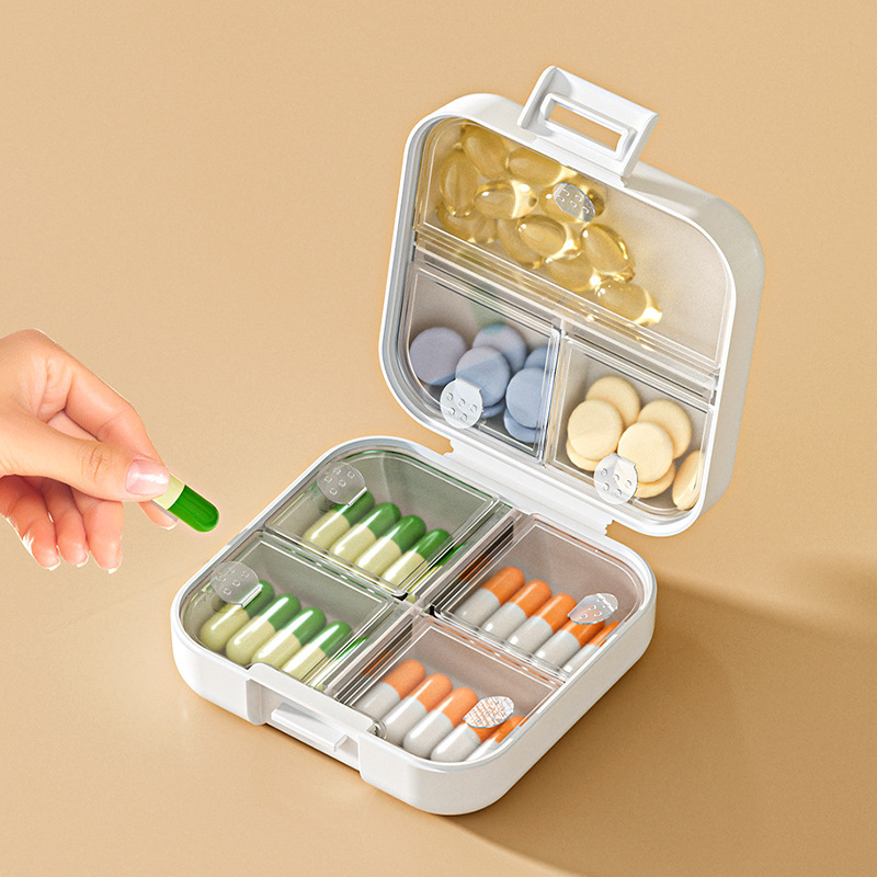 Travel Portable Medicine Dispe - Tablets 评论和价格