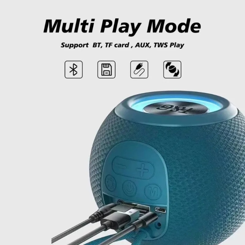 TG337 TWS Bluetooth Loudspeake - Portable Bluetooth Speaker Waterproof Ipx7 评论和价格