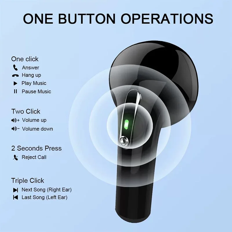 J97 TWS Bluetooth Earphone Tru - Tws Earbuds Bluetooth 5.3 评论和价格