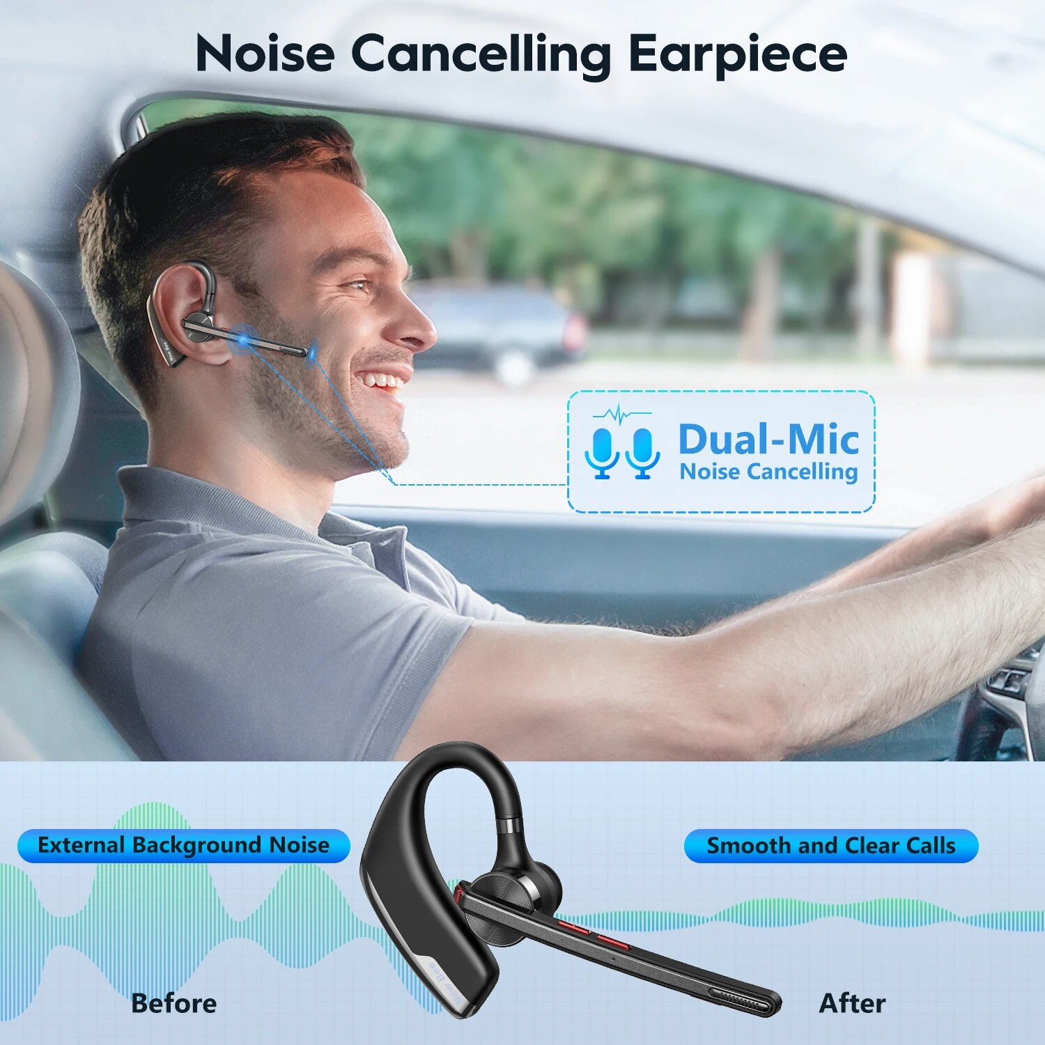 New Bee M51 Bluetooth 5.2 Wire - Type C Wired Earphones With Mic 评论和价格