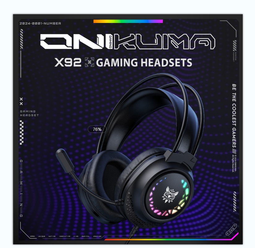 ONIKUMA X92 Wired Gaming Heads - Gaming Headset With Mic Rgb 评论和价格