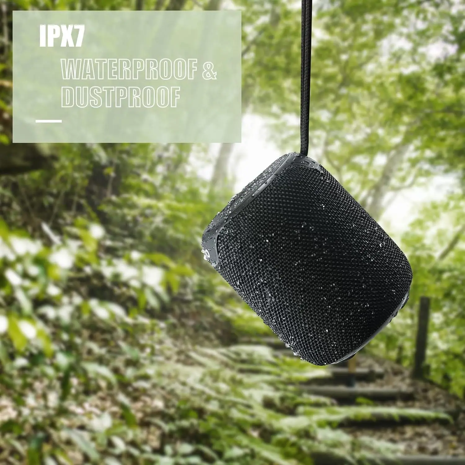 Ortizan X2 Bluetooth Speakers, - Portable Bluetooth Speaker Waterproof Ipx7 评论和价格