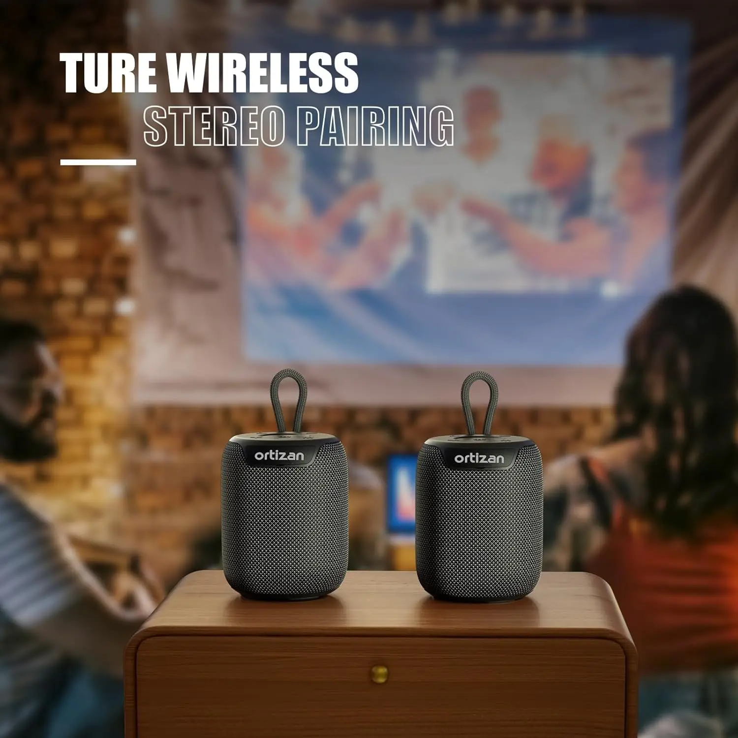 Ortizan X2 Bluetooth Speakers, - Portable Bluetooth Speaker Waterproof Ipx7 评论和价格
