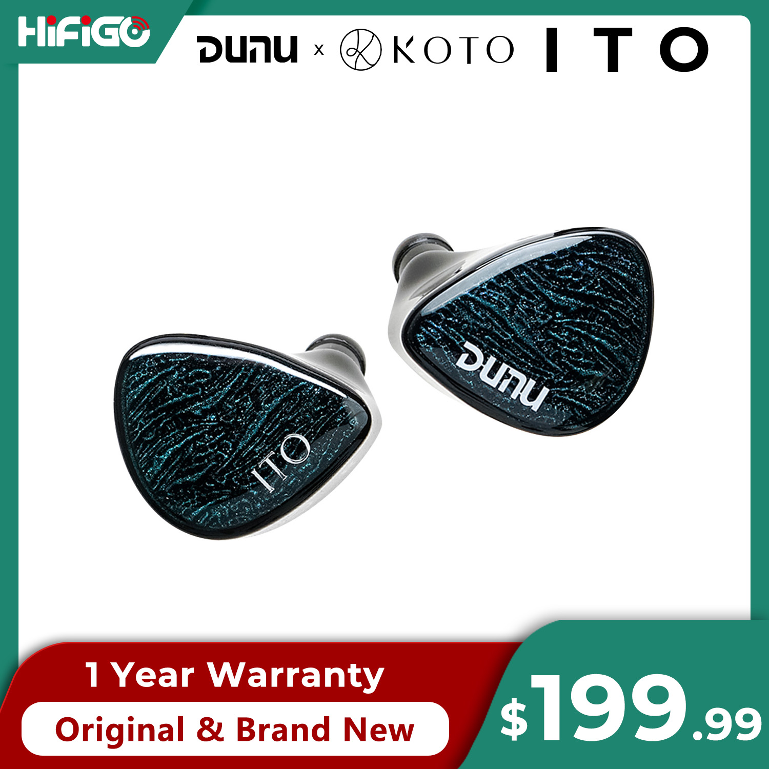 DUNU X KOTO ITO In-ear Earphon - Planar Magnetic Iem Earphones 评论和价格