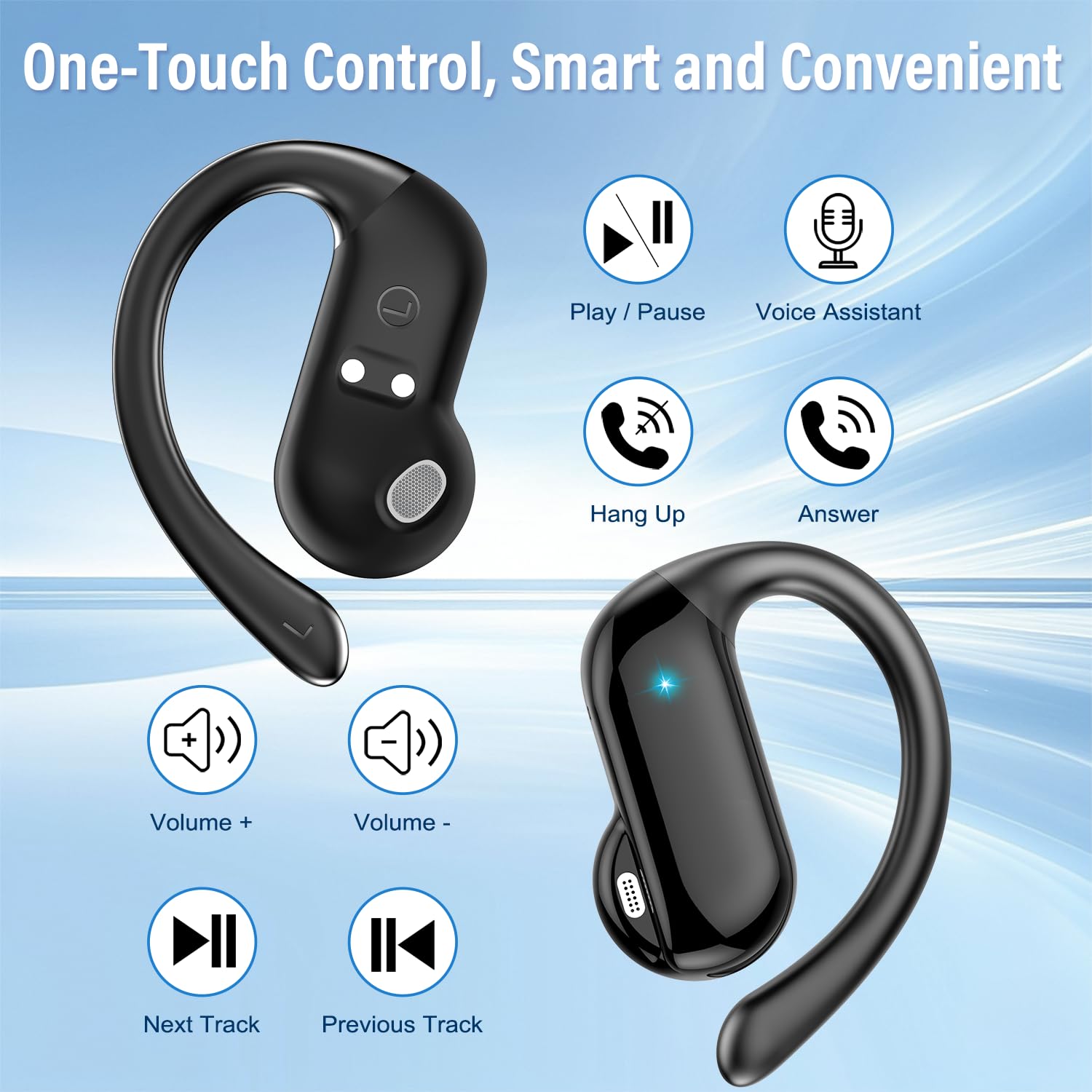 2026 Open-Ear Earbuds Bluetoot - Open Ear Air Conduction Headphones 评论和价格
