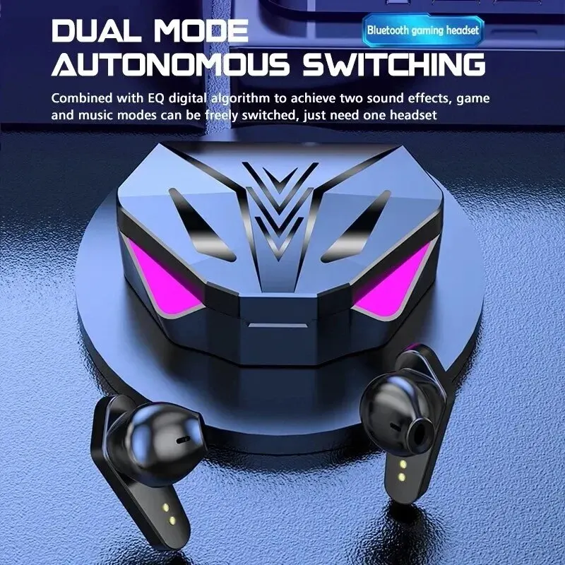 TWS Wireless Bluetooth 5.3 Hea - Gaming Headset With Mic Rgb 评论和价格