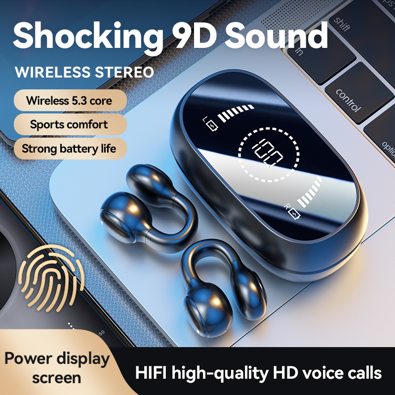 Wireless Bluetooth Earbuds Noi - Bone Conduction Running Headphones 评论和价格
